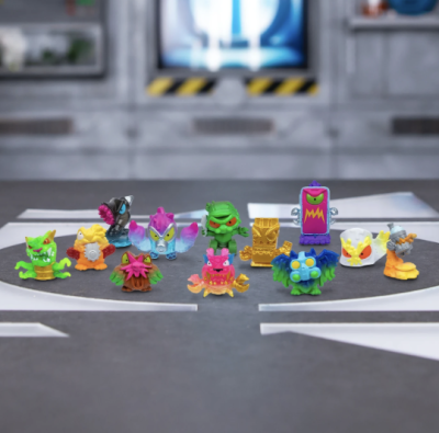 พร้อมส่ง - มิสเตอร์บีส MrBeast Lab Swarm Original และ Atomic Series ในแพคจะมีปีศาจถึง 12 ตัว